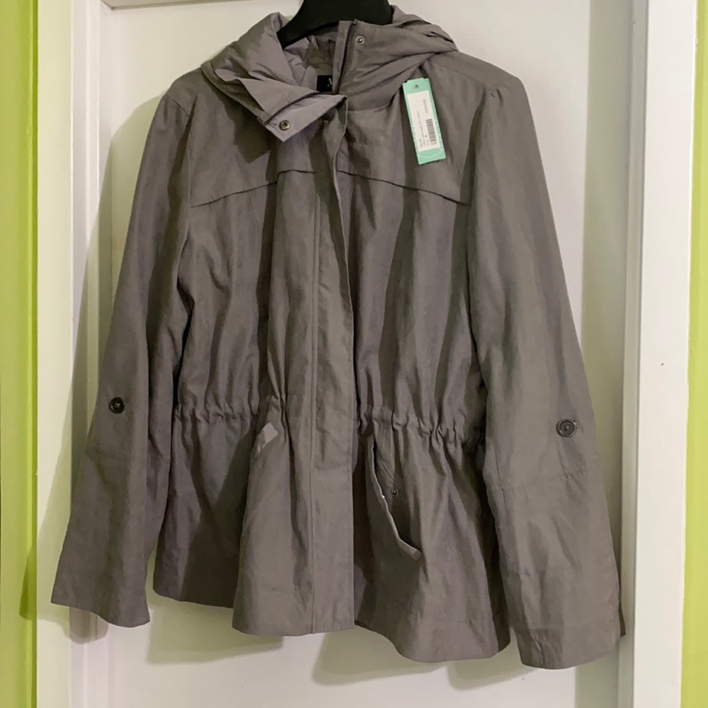 XL Grey Rain Jacket